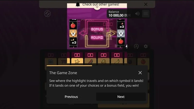 Lion Zama Fruits Bonus Spins – prikupljanje Scatter simbola i aktiviranje posebnog načina rada